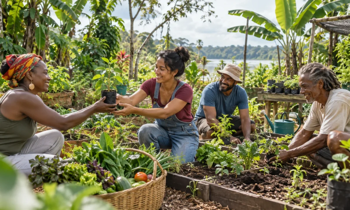 Couverture de Les Jardins Solidaires